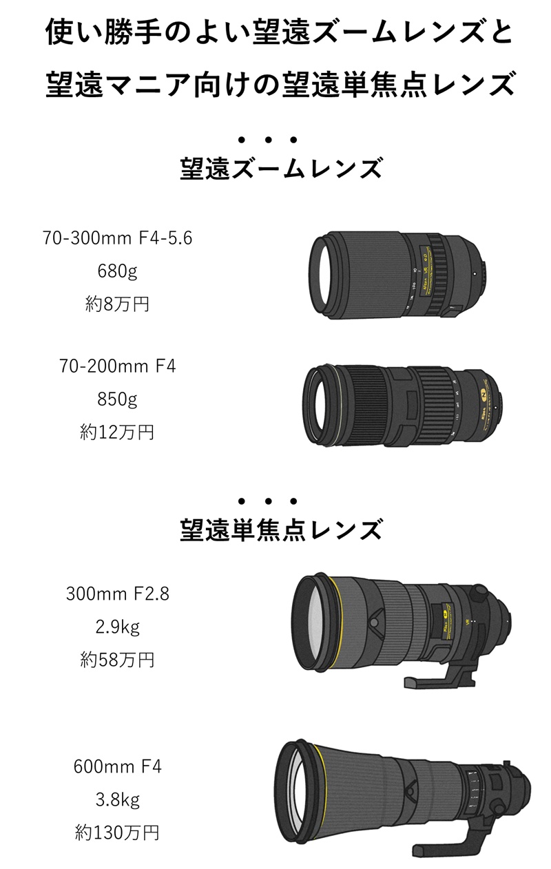 ☆ニコンNikon55-200mm☆望遠ズームレンズ☆手ぶれ補正☆ - レンズ(ズーム)