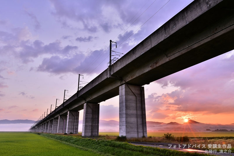 広大な風景を広角レンズで撮った写真